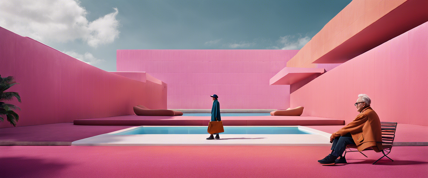 A thoughtful person reviewing written content with a notepad.