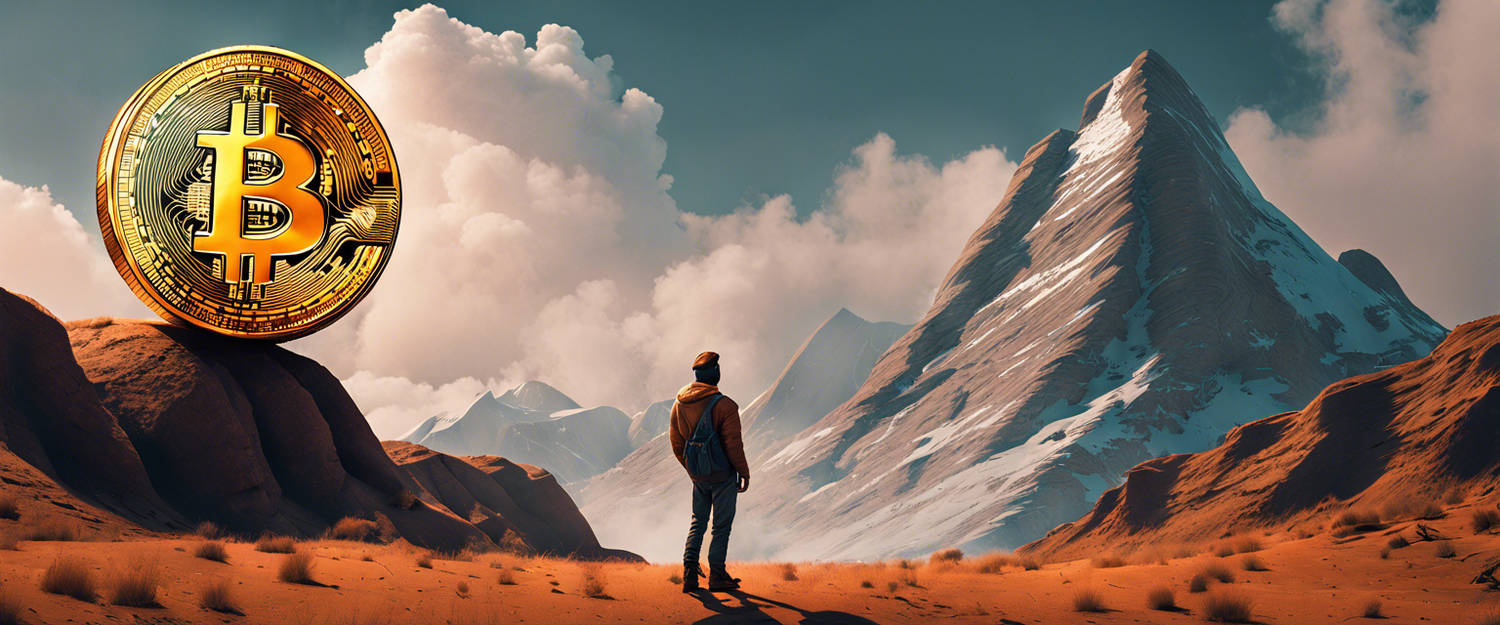 Bitcoin price chart showing recent fluctuations below 66,000 USDT