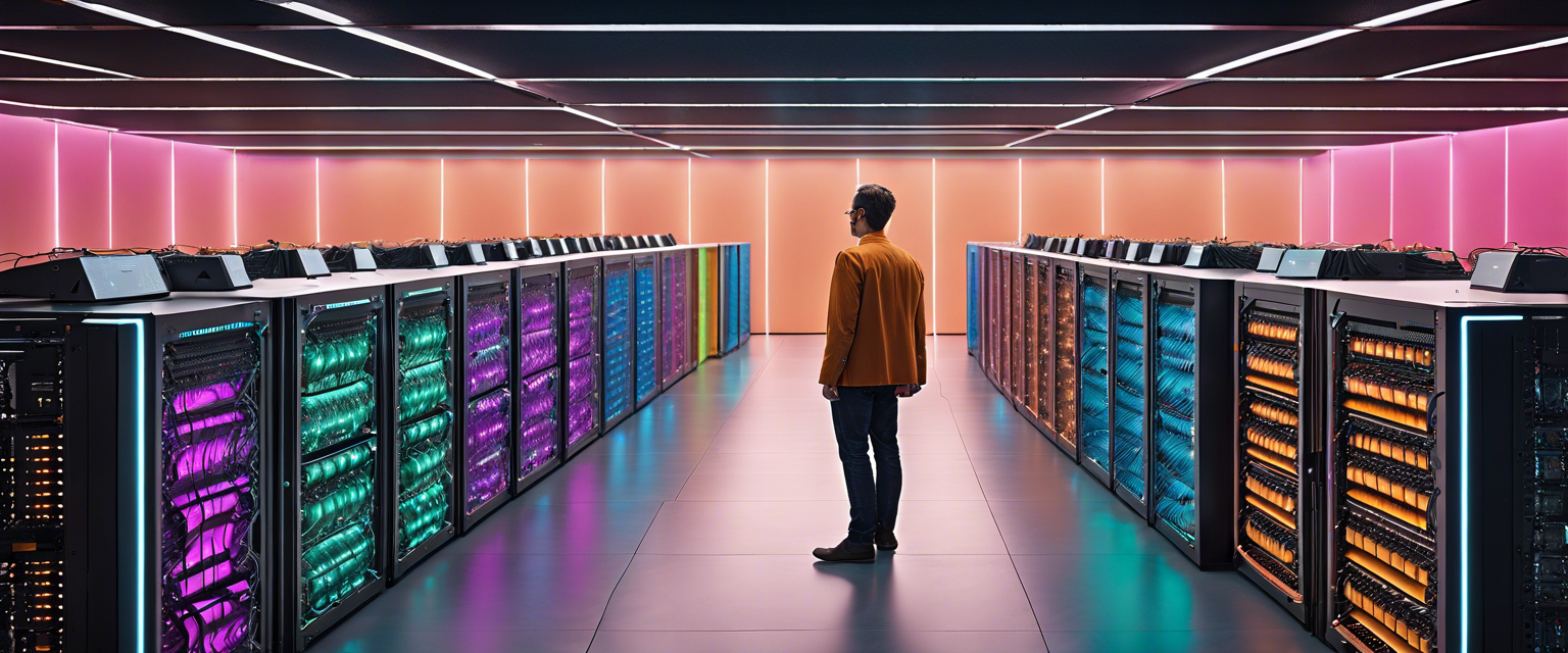 AWS Ultracluster AI supercomputer announcement at re:Invent 2023.