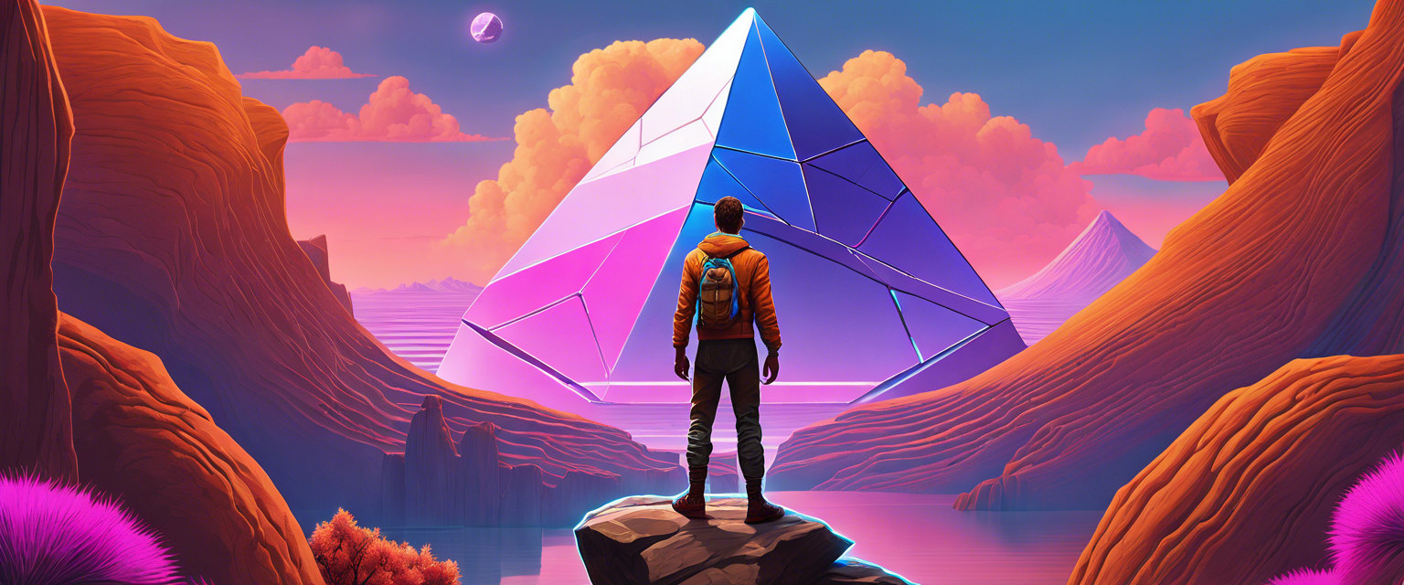 Ethereum logo with price chart showing 3,701.20 USDT and 0.63% increase