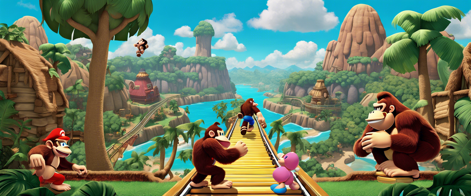 Nintendo releases Donkey Kong Land for Switch Online subscribers, featuring vibrant gameplay.