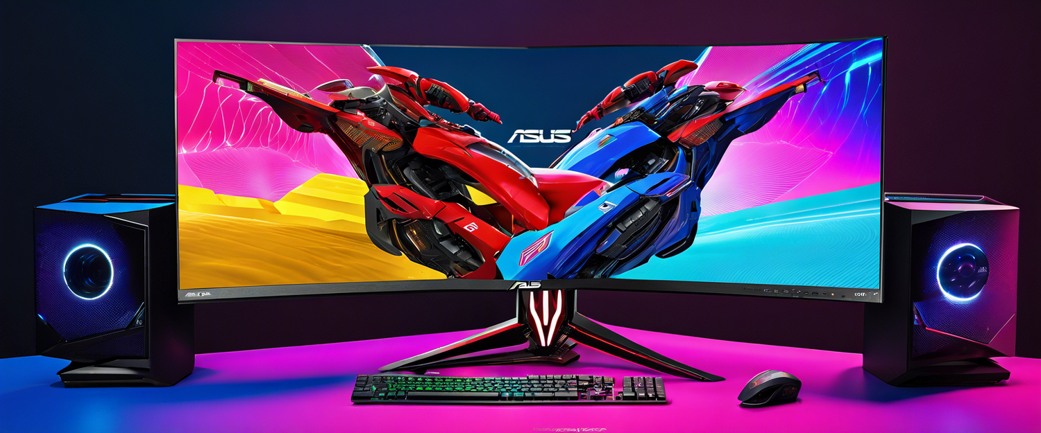 27-inch 4K OLED 240Hz monitors from Asus, Samsung, and MSI displayed on a gaming setup.