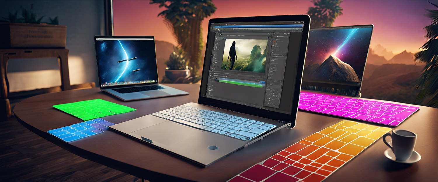 HyperSpace Trackpad Pro featuring customizable gestures and advanced haptic feedback.