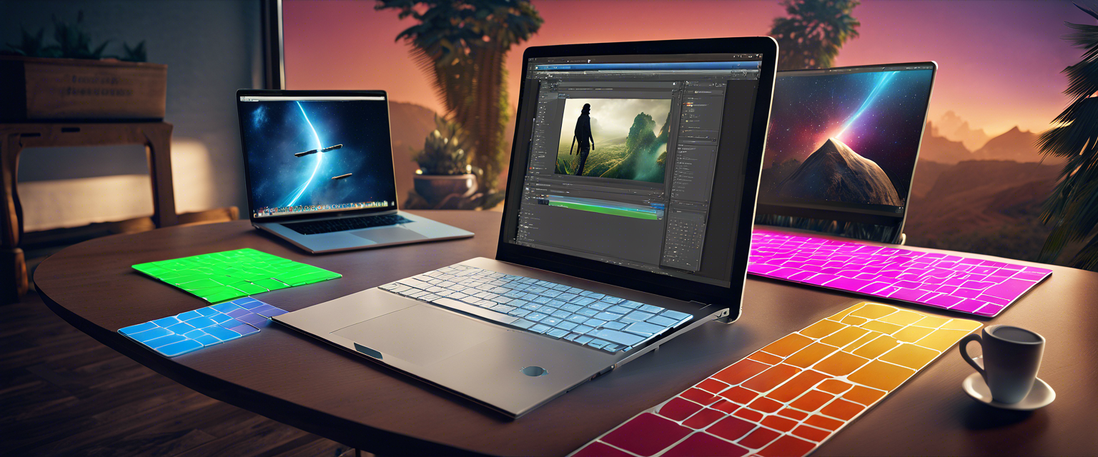 HyperSpace Trackpad Pro featuring customizable gestures and advanced haptic feedback.