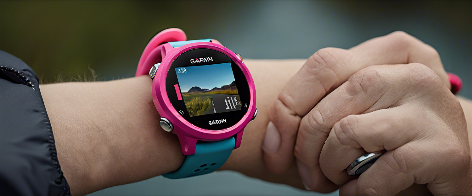 Garmin Lily 2 Active smartwatch in various colors with GPS and buttons.