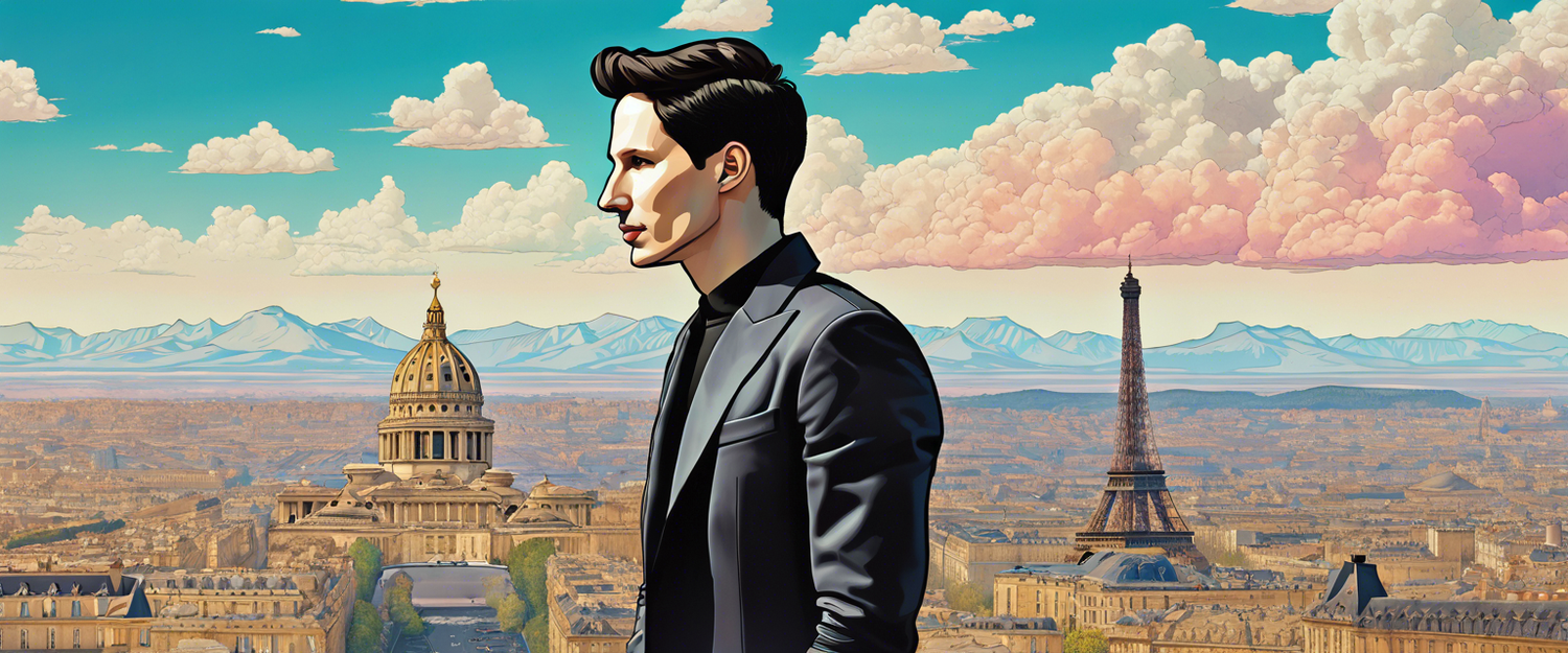 Pavel Durov appearing in court regarding Telegram's legal challenges.