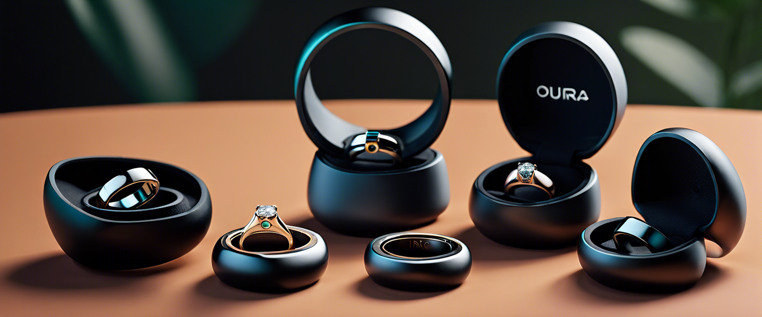 Oura Ring 4 design with slimmer profile and improved sensors.