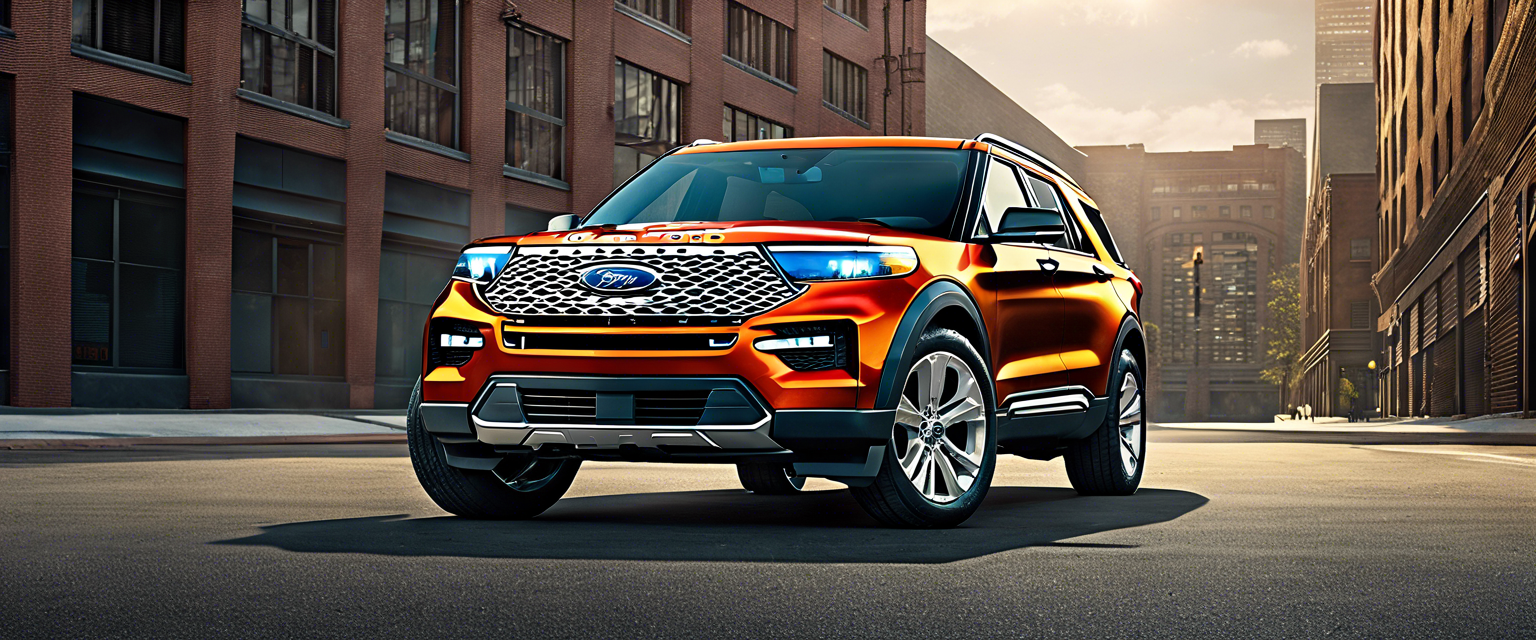 2025 Ford Explorer showcasing new Android-powered infotainment features.