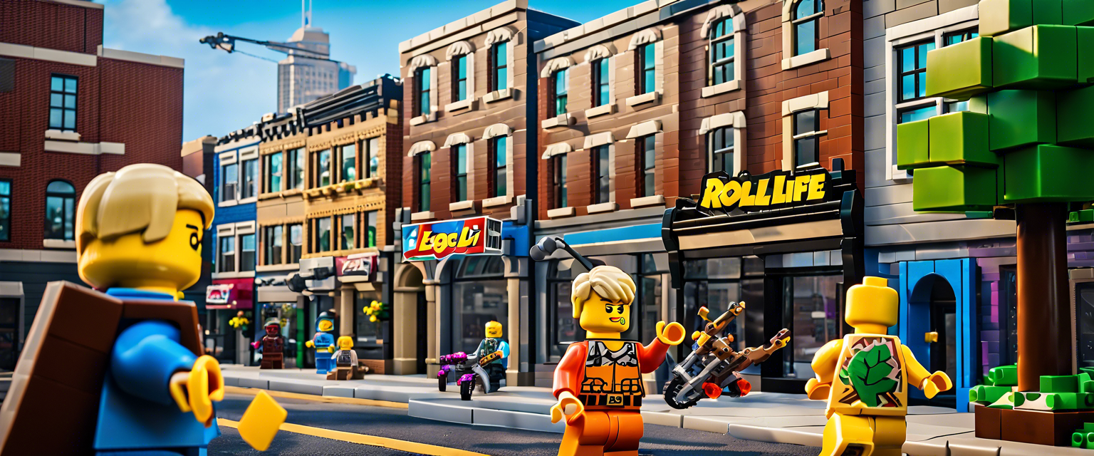 New Lego Fortnite roleplaying city launching with Brick Life on December 12.