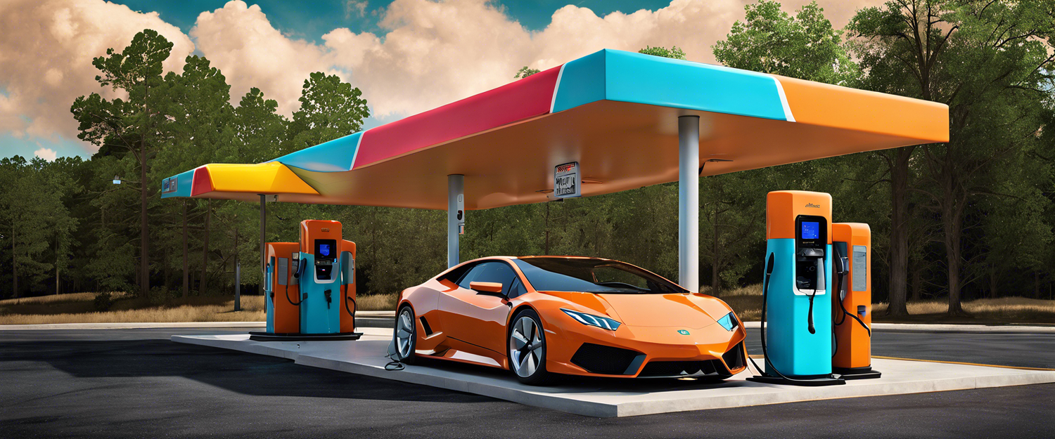 Image depicting Ionna's first EV charging station in Apex, North Carolina.