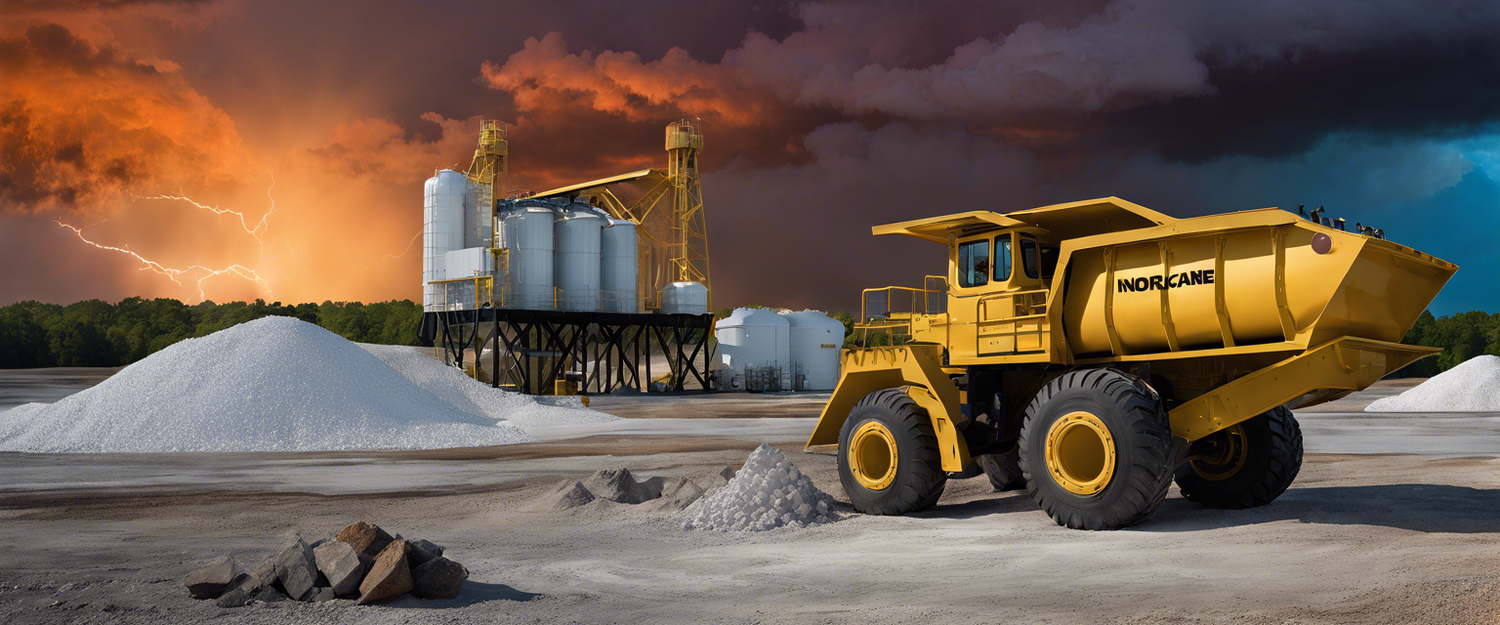 Hurricane Helene affects chip manufacturing by halting quartz mining in North Carolina.