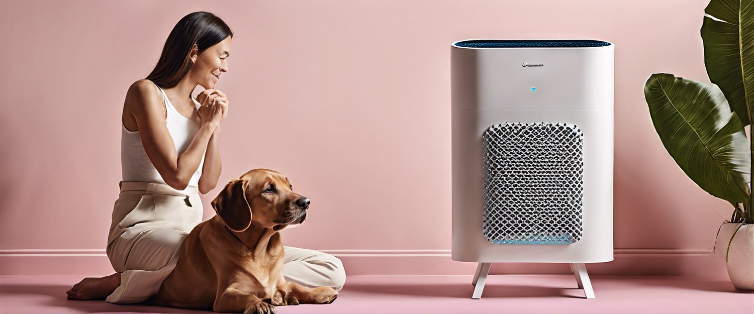 Levoit Pet Odor and Hair Air Purifier designed for pet owners.