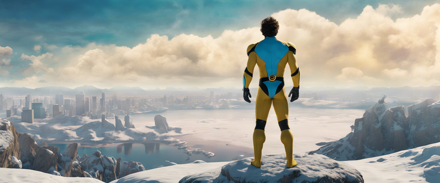 Mark Grayson wears a striking new blue suit in Invincible Season 3 trailer.