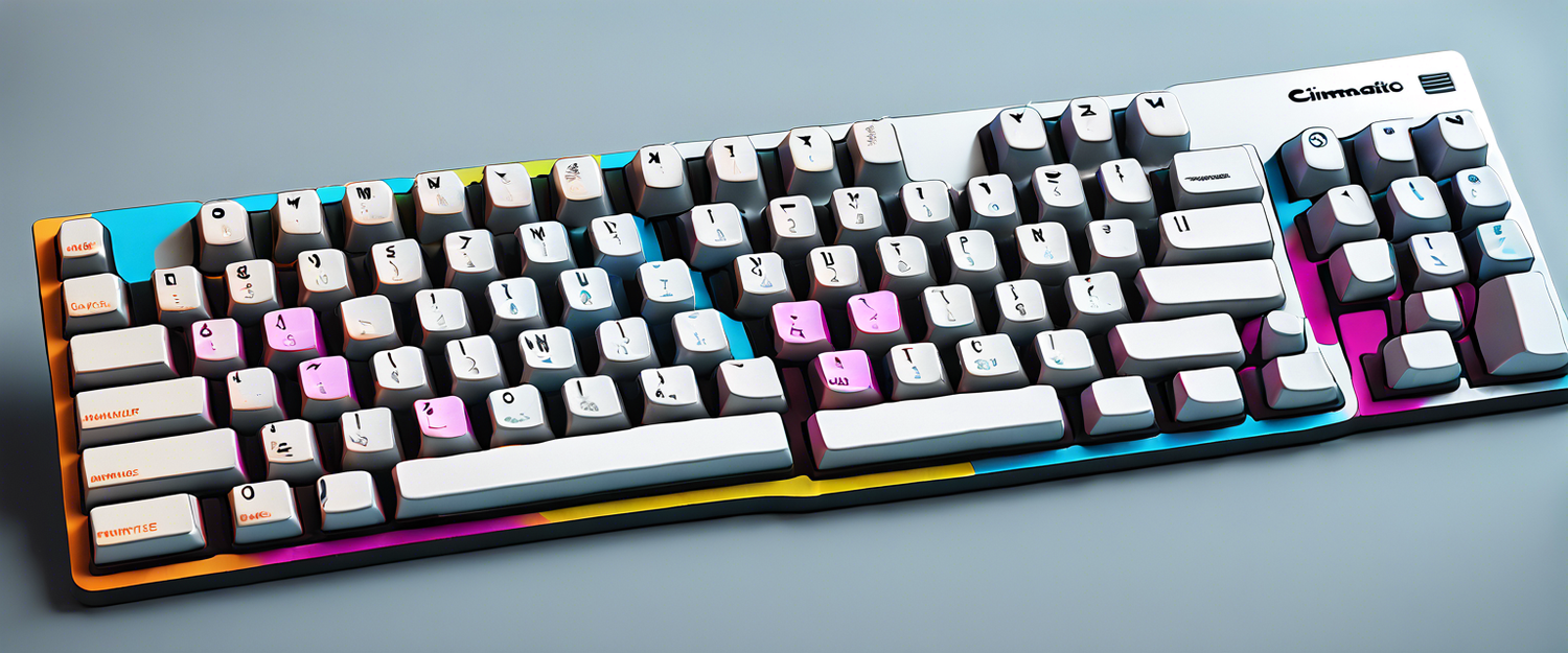 High-quality image of the Icebreaker mechanical keyboard by Serene Industries.