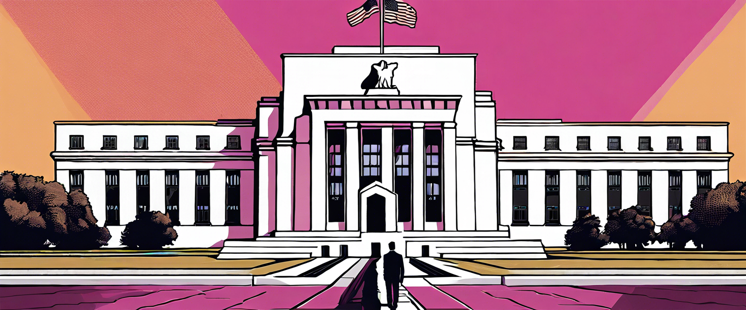 A graphical representation of interest rate probabilities for January and March.