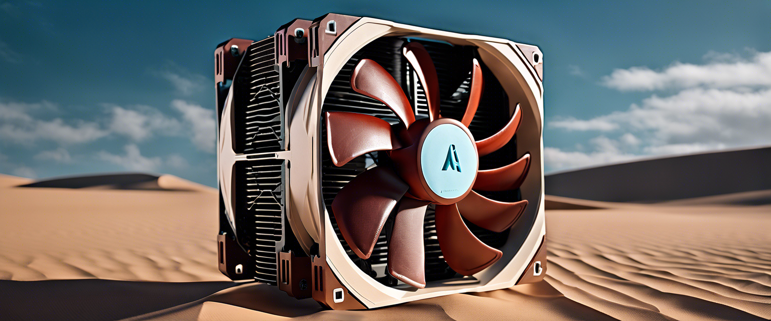 Noctua NF-A14x25 G2 fan showcasing its specifications and features.