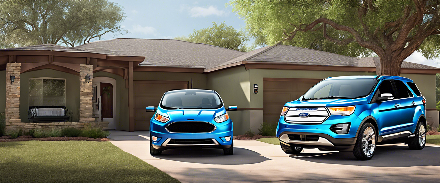 Ford EV charging program promoting electric vehicle benefits in Texas.