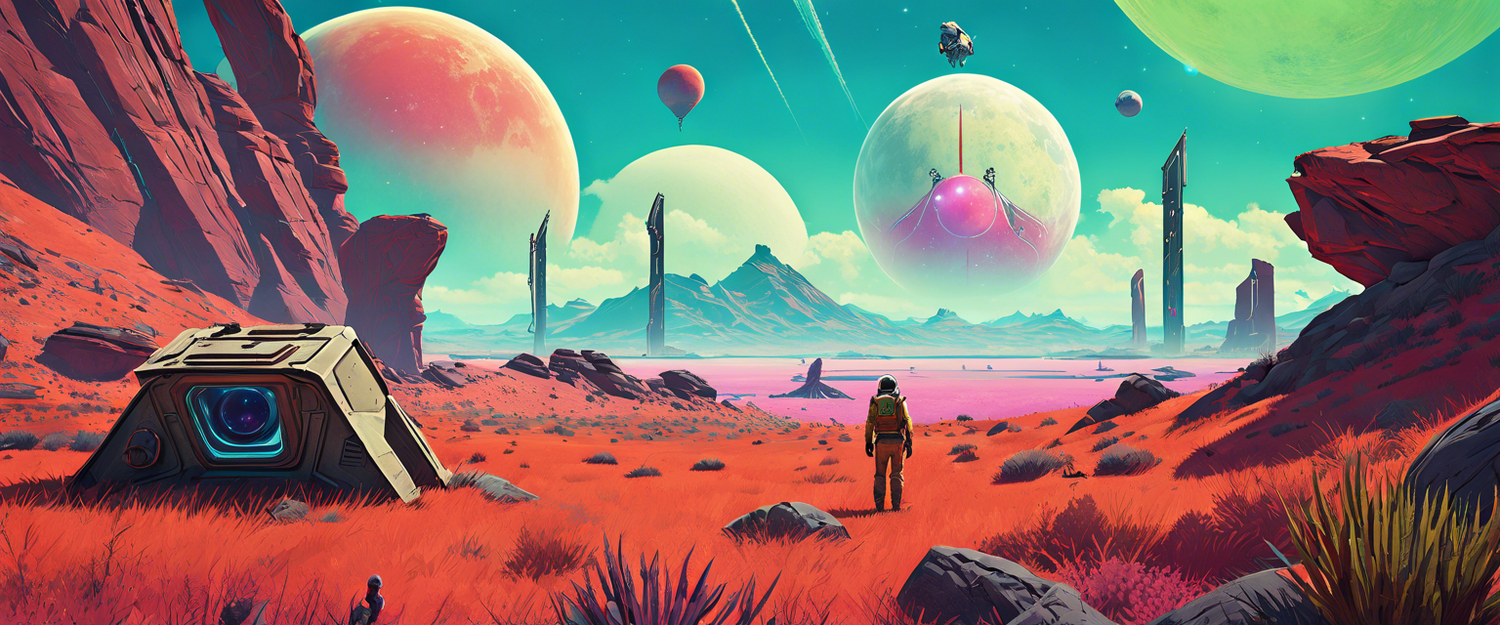 Explore the Cursed event in No Man's Sky with a vibrant new universe and unique features.