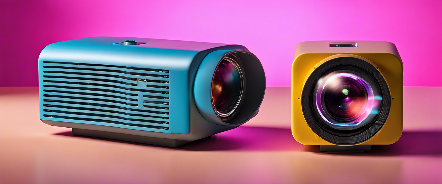 Loewe portable projector We. Beam with USB-C power feature.