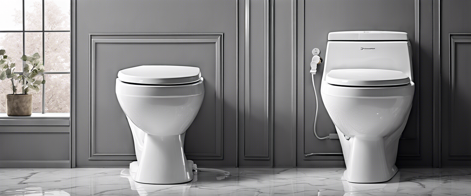 Bio Bidet BB-1200 toilet seat with app control features.