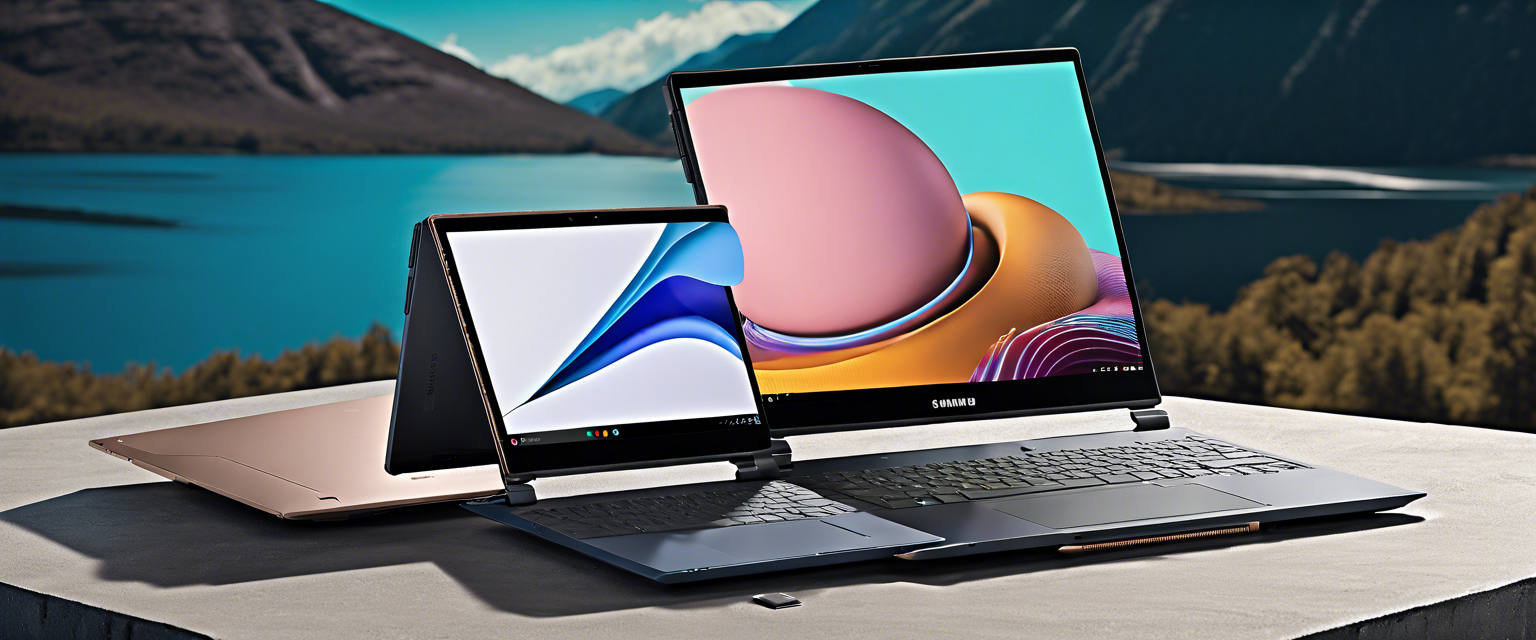 Samsung's Galaxy Book 5 Pro and 360 laptops showcasing new features and design.