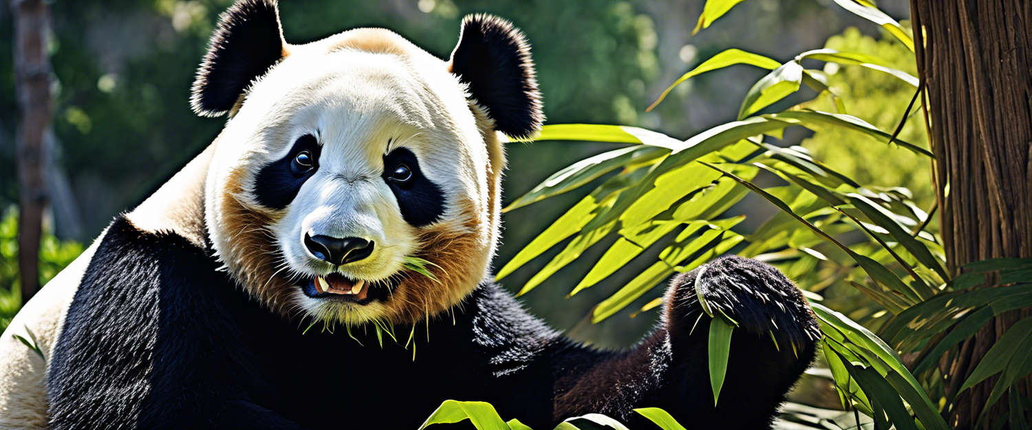 Live stream of Xin Bao and Yun Chuan, giant pandas at San Diego Zoo.