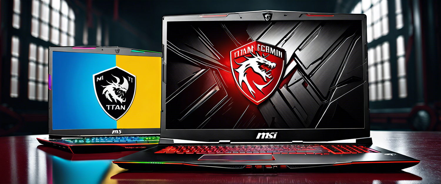 MSI Titan Dragon Edition gaming laptop with Norse designs