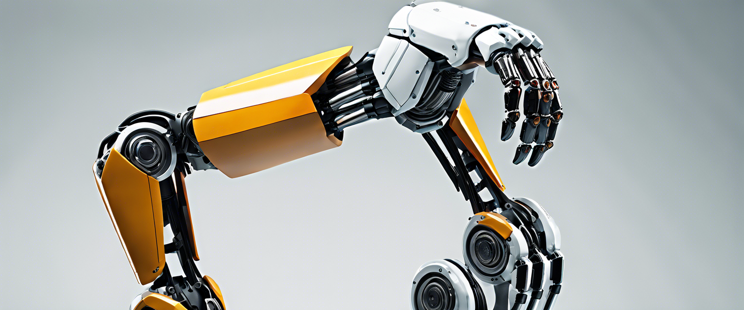 Innovative robotic arm with detachable hand and articulated fingers