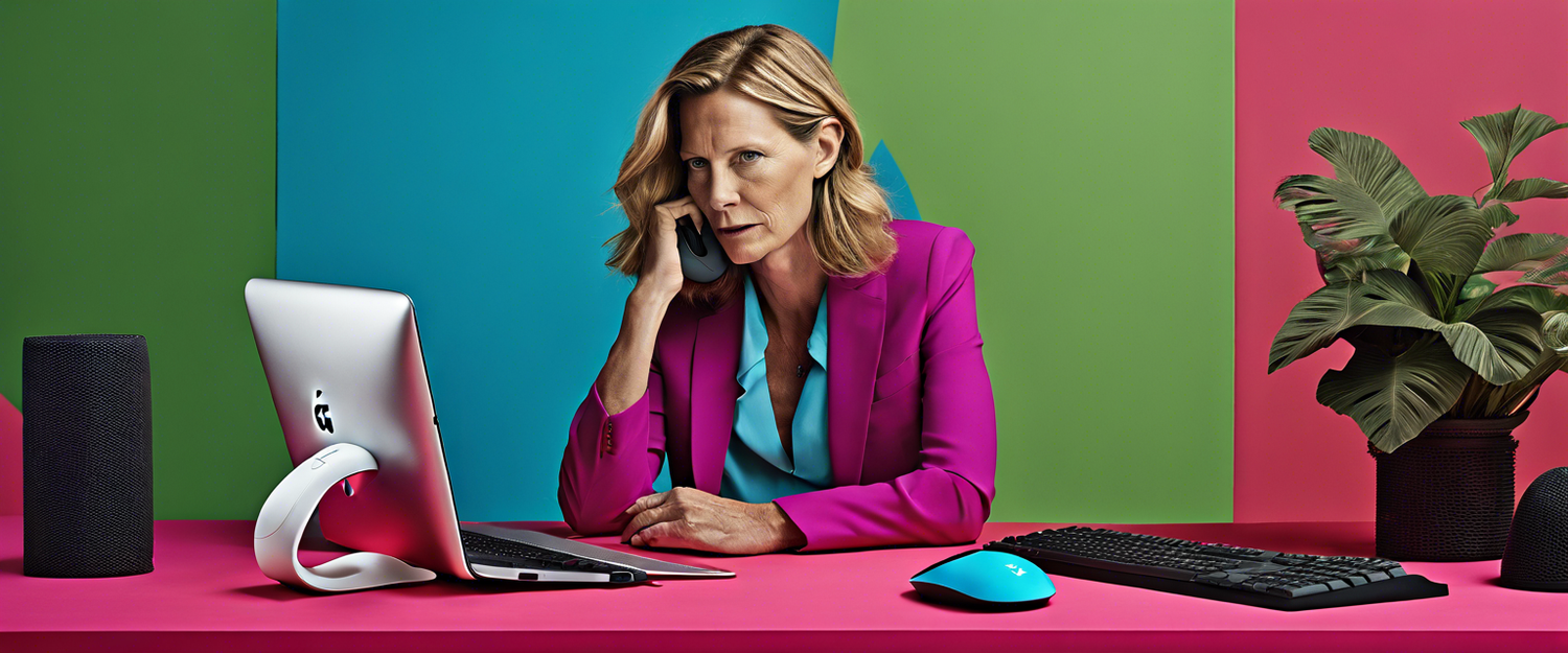 Hanneke Faber, CEO of Logitech, discusses the future of technology and the concept of the Forever Mouse.