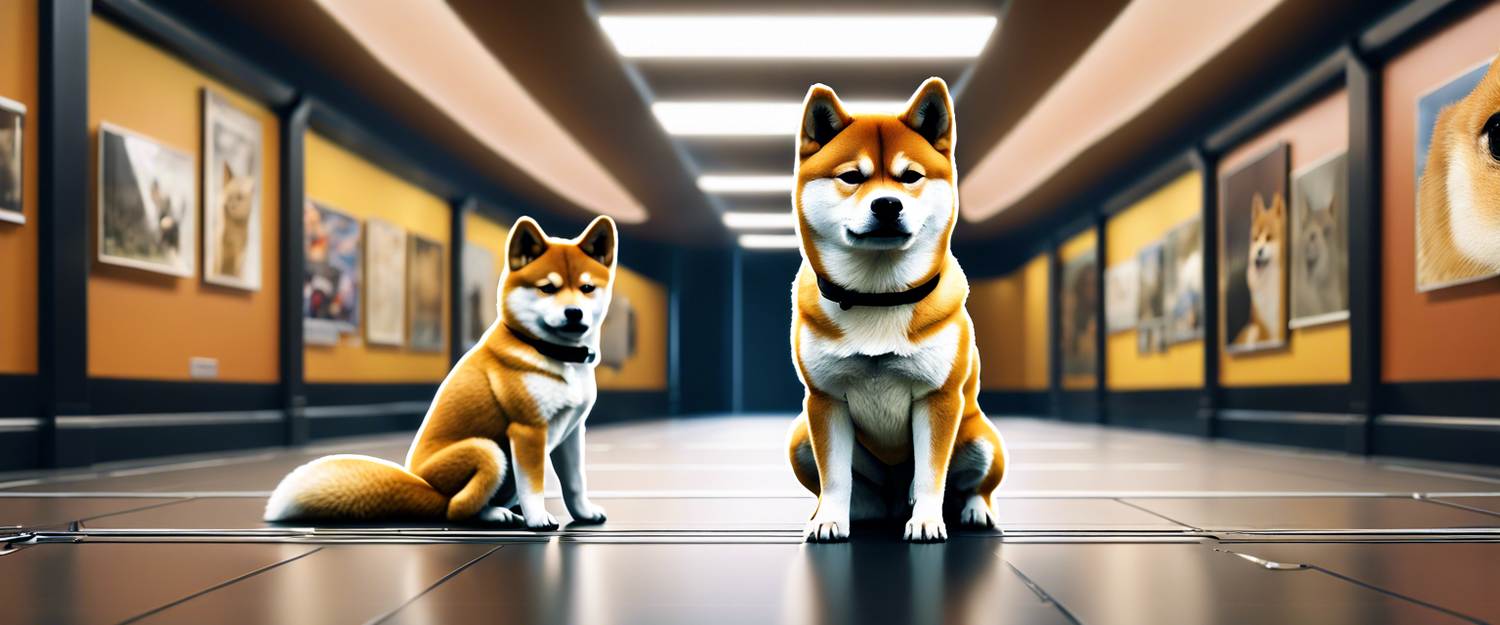 Shiba Inu Kabosu, the face of Doge meme, with a warning about Instagram hack.