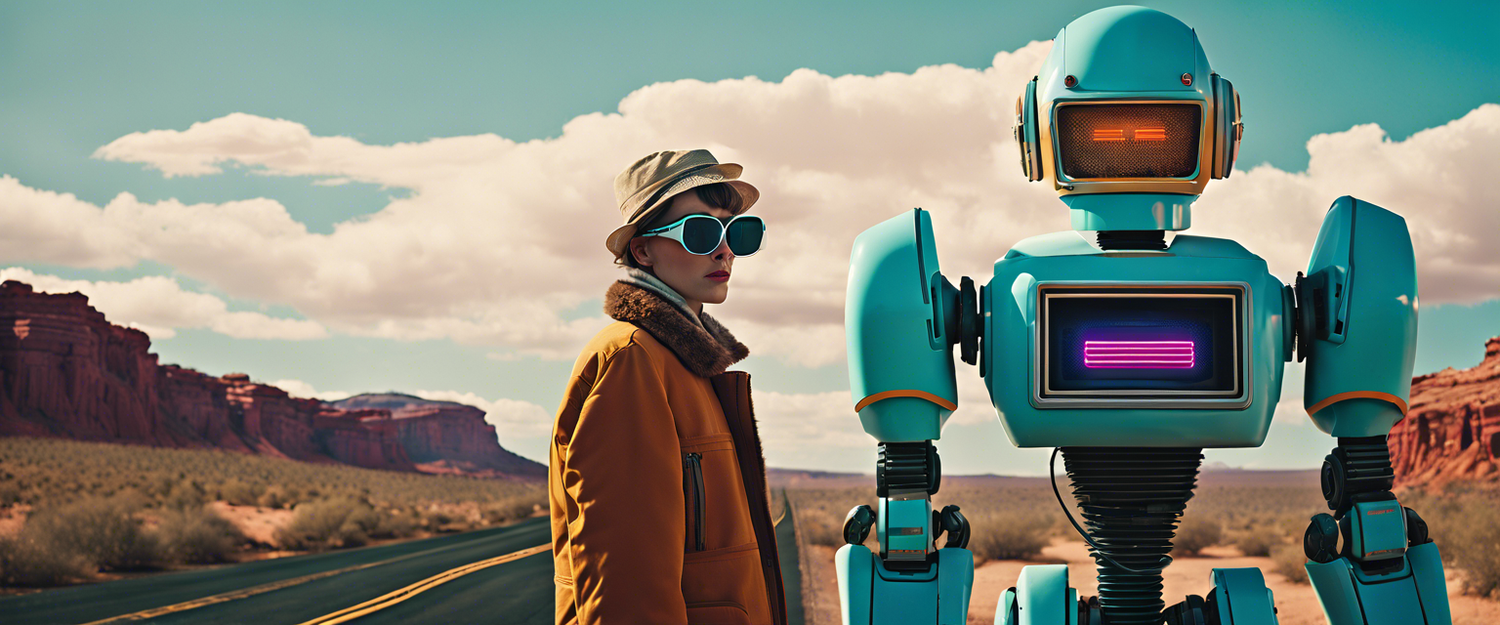 First trailer of Netflix's The Electric State showcasing goofy retro-style robots.