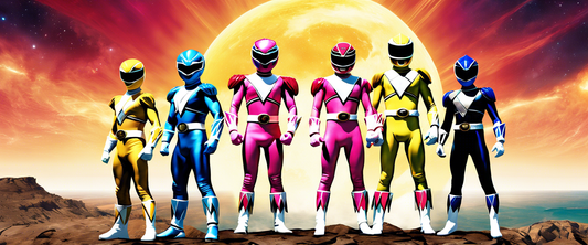 Mighty Morphin' Power Rangers: Rita's Rewind game cover showcasing characters in action.