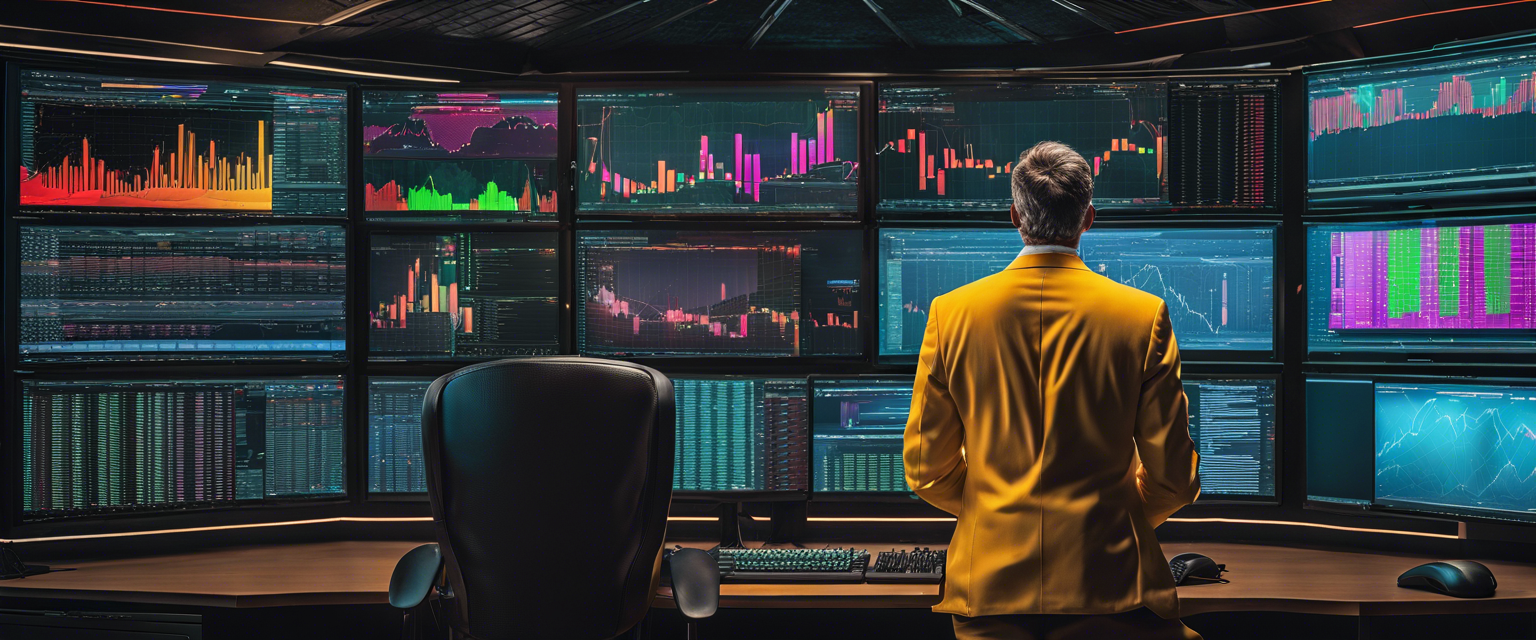 Chart displaying the mixed performance of crypto-related stocks in pre-market trading.