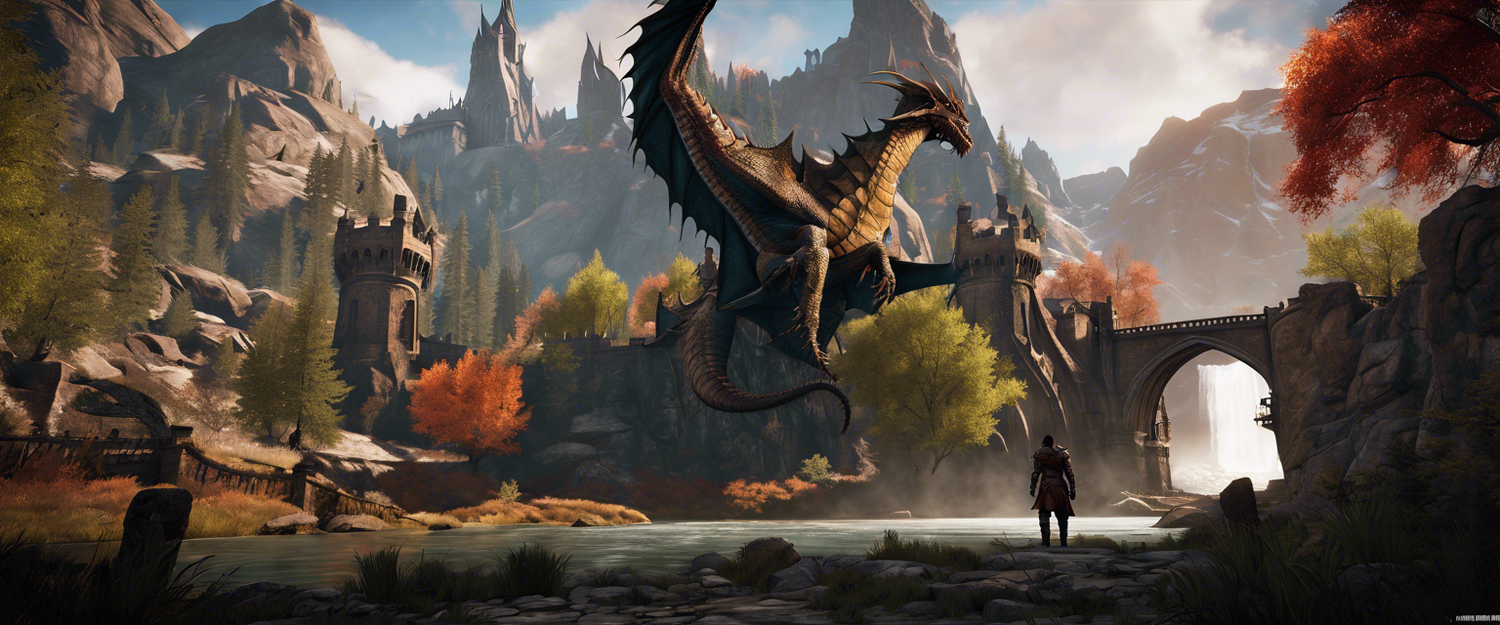 Dragon Age: The Veilguard game poster featuring characters and landscapes.