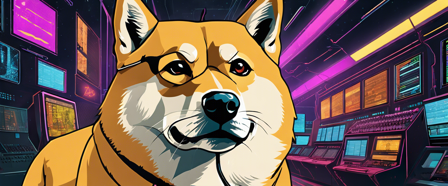 Graph showing Dogecoin price decline after recent rally