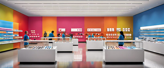 Apple Store exterior with union employees celebrating contract ratification.