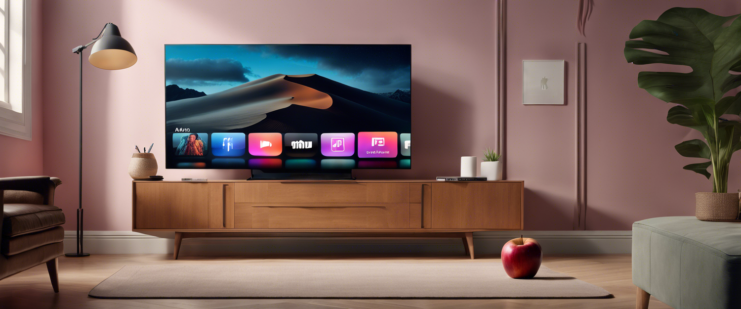 Apple TV Plus logo with ad-supported feature