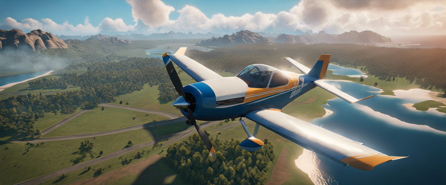 Microsoft Flight Simulator 2024 banner showcasing aircraft in flight