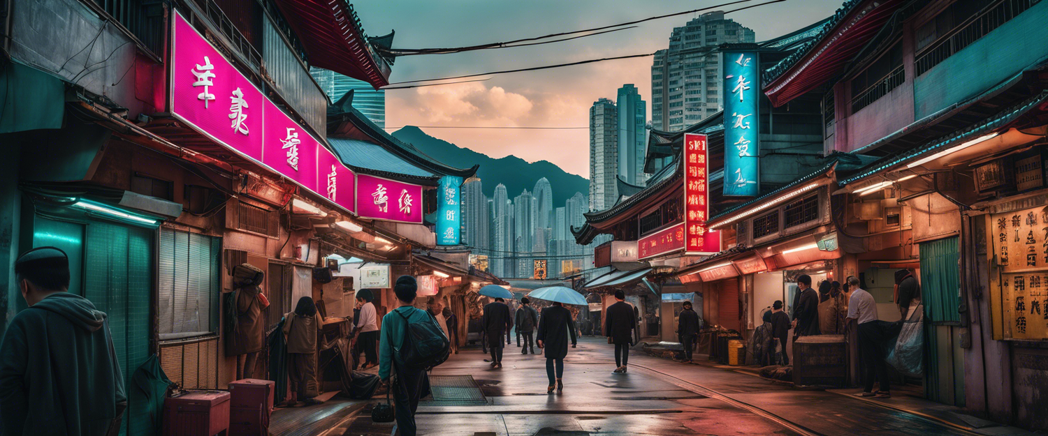 Hong Kong's Stablecoin Bill announcement and regulatory framework concept.