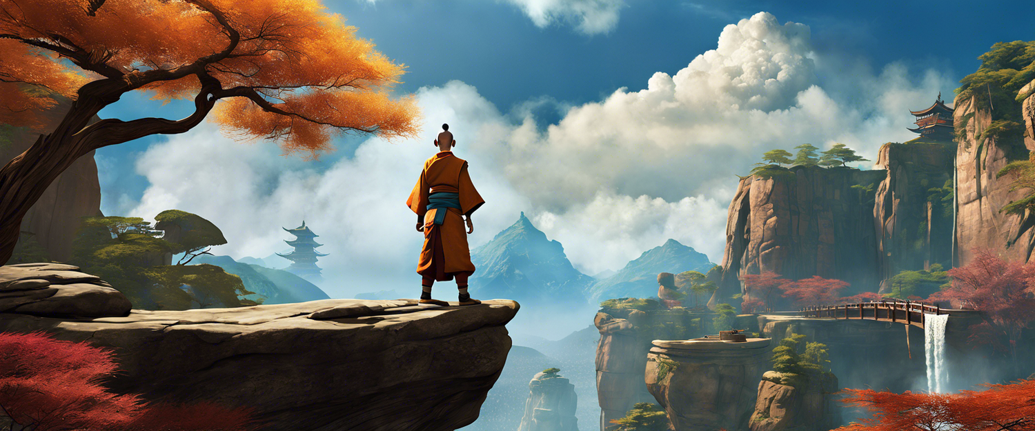 Screenshot of Avatar: The Last Airbender action RPG with new Avatar character