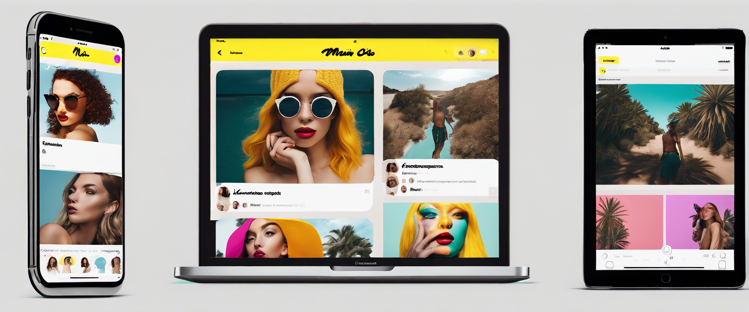 Influencers promoting content on Snapchat's new monetization platform.