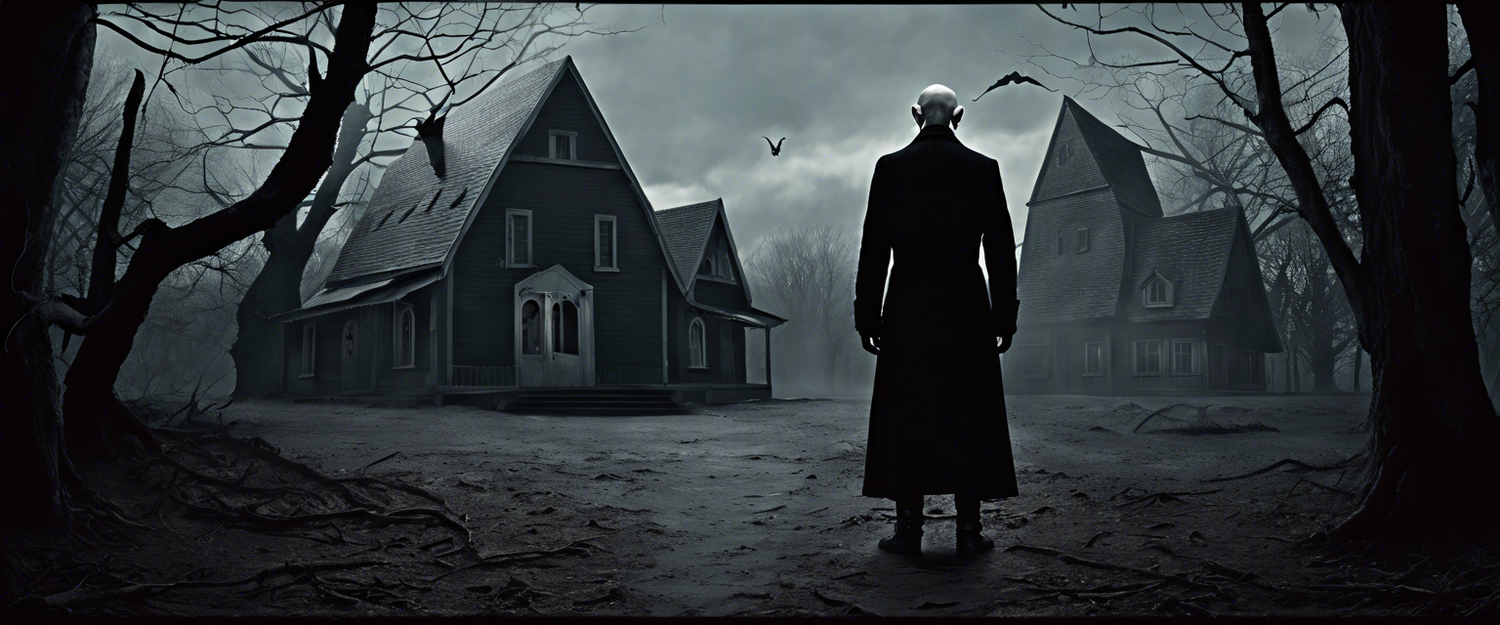 Count Orlok from Nosferatu trailer showcasing eerie ambiance.