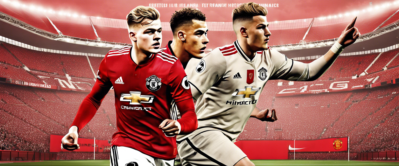 Manchester United's new defenders Matthijs de Ligt and Noussair Mazraoui training