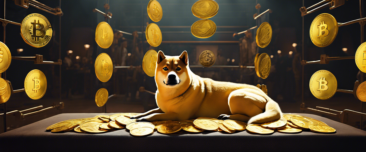 Dogecoin price surge analysis on charts with key resistance levels.