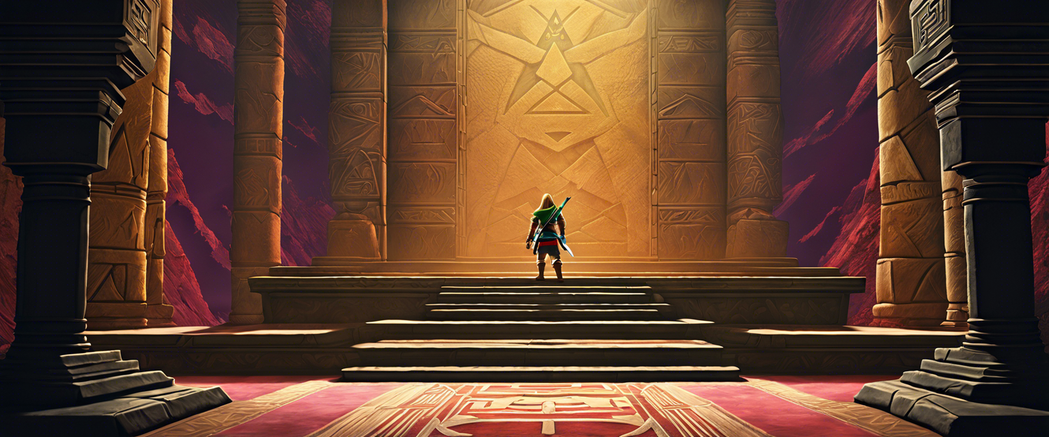 A screenshot from Zelda: Echoes of Wisdom showing Princess Zelda in action.