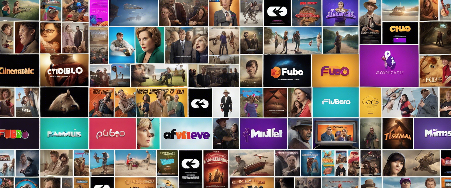 Fubo streaming service showcasing multiview feature on Roku