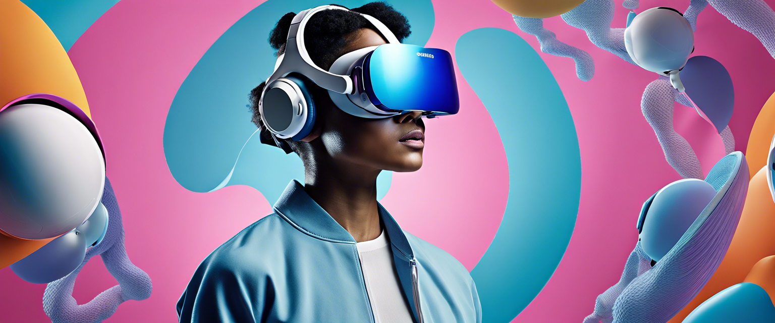 Samsung Project Moohan headset showcasing immersive mixed reality experience.