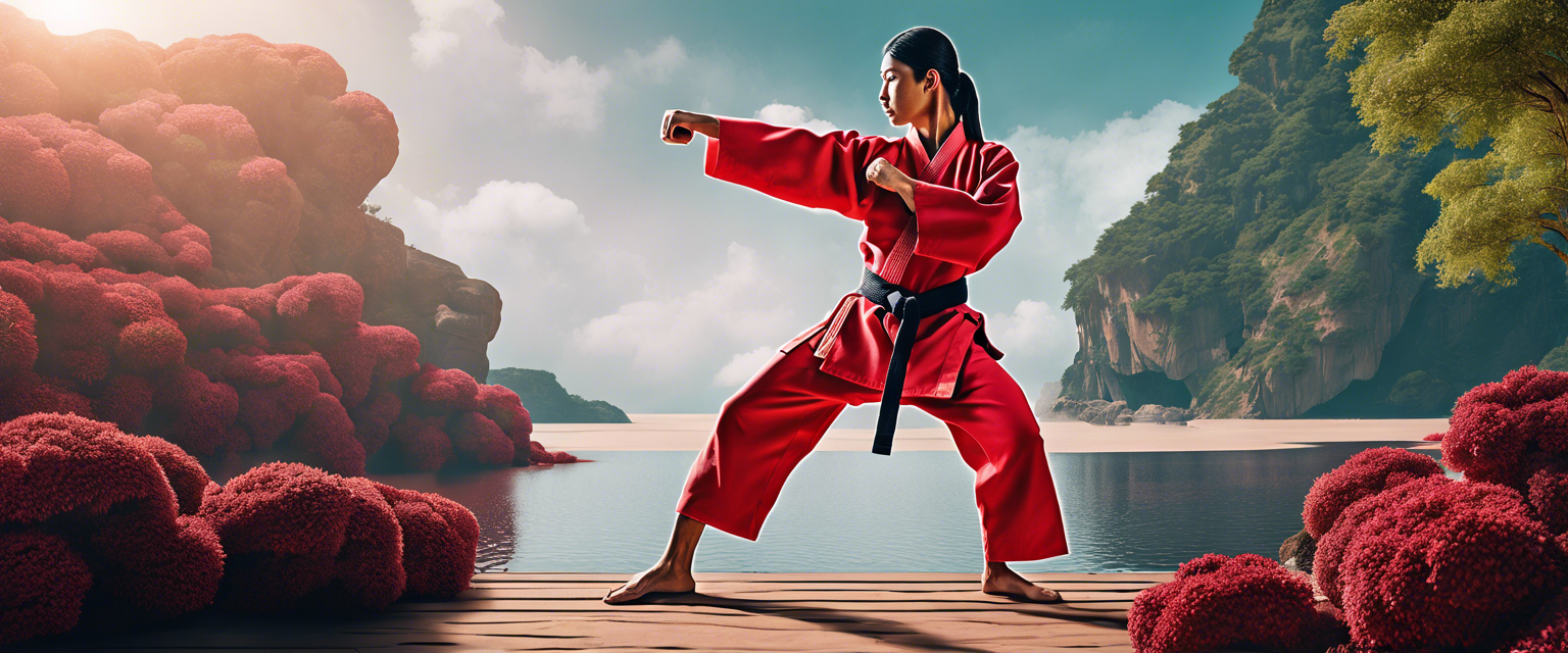 Karate Combat layer-2 blockchain on Hedera Network concept