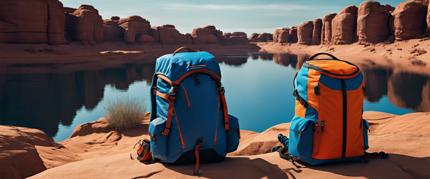 Bluetti Handsfree Backpack Solar Generators for outdoor enthusiasts.