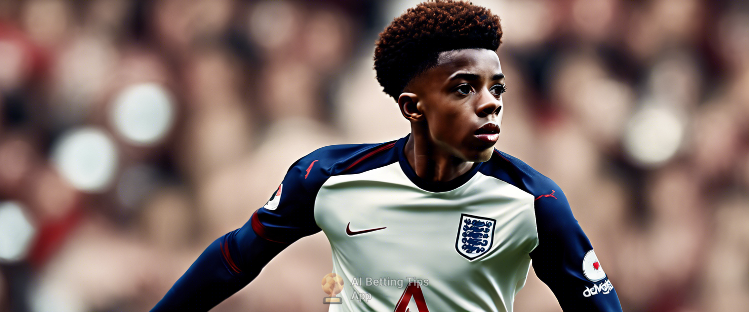 England squad announcement featuring Noni Madueke, Angel Gomes, and others.